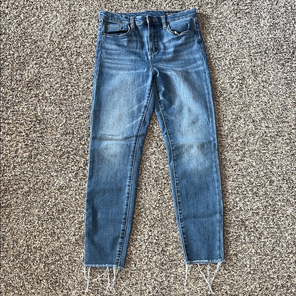 BLANK NYC Classic High-Rise Skinny Jeans - Medium Blue